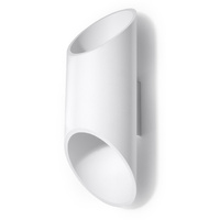 Lampa Ścienna Kinkiet Góra Dół G9 Tubularna Biała Nowoczesna Penne Sollux