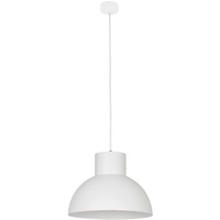 Lampa Sufitowa WORKS 6612 Nowodvorski Biała E27 Wisząca Stal Nowoczesna