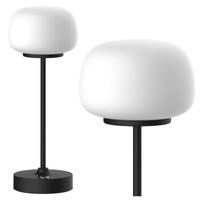 Lampka Stołowa LED Biurkowa Dekoracyjna 1.8W 150lm 2700K Ciepła Czarna Rimini Sanico Goldlux