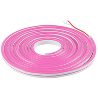 NEON Pasek Elastyczna taśma LED 24V 40W Różowy IP65 12mm 5m