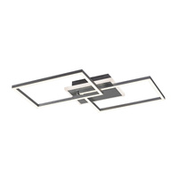 Lampa Sufitowa LED Natynkowa 40W Srebrny Nowoczesny Athelstan Rabalux