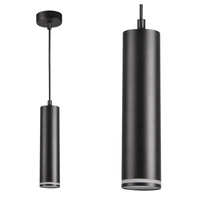 Lampa Sufitowa Wisząca Zwis GU10 Czarna PARIS Sanico Goldlux