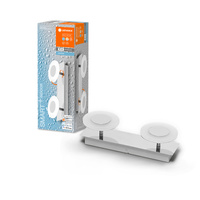 Lampa Sufitowa Ścienna Oprawa Łazienkowa LED 15W 800lm CCT Ściemnialna Srebrny SMART+ WiFi Orbis Ledvance