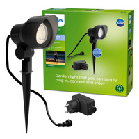 Lampa Ogrodowa Reflektor LED 6W 600lm 2700K IP44 Antracyt Low Voltage 12V Philips