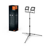 Reflektor Naświetlacz Lampa LED Na Statywie 2x30W 6000lm 6500K Halogen Roboczy Przenośny Worklights LEDVANCE