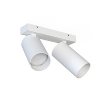 Lampa Sufitowa Oprawa Natynkowa Reflektor Punktowa 2x GU10 Biała Nowoczesna MONO 7810 Nowodvorski