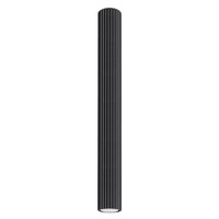 Lampa Sufitowa Reflektor Tuba Spot 1x GU10 Czarna Karbon Deep Space SL.1572 Sollux