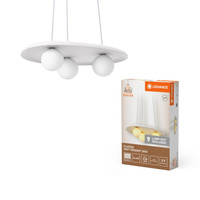 Lampa Sufitowa Wisząca Dekoracyjna G9 Biały Decor Ledvance