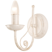 Lampa Ścienna Kinkiet DONATO E14 Biały Klasyczny KM-1.29 Lamkur