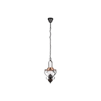 Lampa Sufitowa Wisząca Żyrandol E14 Czarny Klasyczny Enna Rabalux
