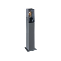 Lampa Ogrodowa Zewnętrzna Słupek LAVEN E27 IP44 50cm Grafitowy KANLUX