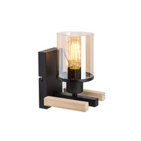 Kinkiet Ścienny Lampa LED E27 Czarny Nowoczesny Niylah Rabalux