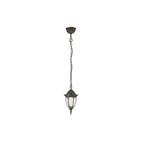 Lampa Wisząca Sufitowa Ogrodowa Zewnętrzna E27 IP43 Złoty Klasyczny Milano 8374 Rabalux
