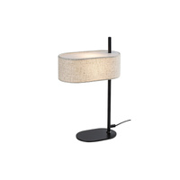 Lampa Stołowa Biurkowa Nocna E14 Czarny Skandynawski Narmin Rabalux