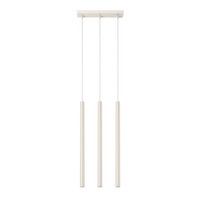 Lampa Wisząca Sufitowa Zwis Tuba Spot 3x G9 Beżowa Pastelo Ocean Green SL.1514 Sollux