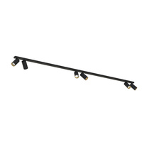 Lampa Sufitowa Oprawa Natynkowa Reflektor Punktowa 6x GU10 Czarna Nowoczesna MONO 7770 Nowodvorski