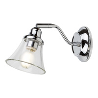 Kinkiet Ścienny Lampa LED Łazienkowa Punktowa E14 IP44 Chrom Klasyczny Antoine Rabalux