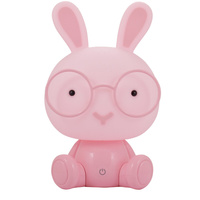 Lampka Dekoracyjna LED 2.5W 59lm Różowa Ściemnialna Królik Sanico Goldlux