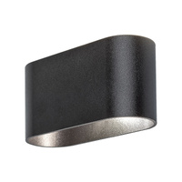 Kinkiet Ścienny Lampa G9 Czarny Minimalistyczny Kaunas 7023 Rabalux