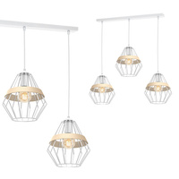 Lampa Wisząca Sufitowa CLIFF Biała 3xE27 Milagro