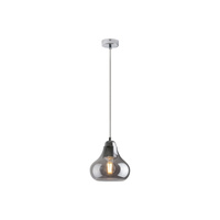 Lampa Wisząca Sufitowa Zwis E27 Chrom Nowoczesny Jezabel Rabalux