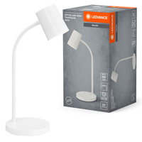 Lampa Stołowa Oprawa Biurkowa Stojąca GU10 Biały USB-C Office Line Ledvance