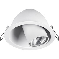 Lampa podtynkowa DOT 9378 Nowodvorski Biała GU10 Punktowa Ruchoma Stal Minimalistyczna