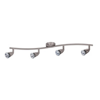 Lampa Sufitowa Oprawa Halogenowa Punktowa Reflektor Spot 4x GU10 Chrom Klasyczny Norman 5994 Rabalux