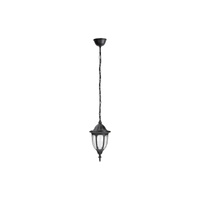 Lampa Wisząca Sufitowa Ogrodowa Zewnętrzna E27 IP43 Czarny Klasyczny Milano 8344 Rabalux