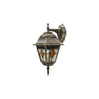 Lampa Ogrodowa Zewnętrzna Kinkiet Elewacyjny LED E27 IP43 Złoty Klasyczny Monaco Rabalux