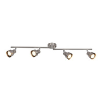 Lampa Sufitowa Oprawa Halogenowa Punktowa Reflektor Spot GU10 Chrom Nowoczesny Blake Rabalux