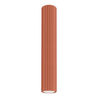 Lampa Sufitowa Reflektor Tuba Spot 1x GU10 Ochra Czerwona Karbon Deep Space SL.1628 Sollux