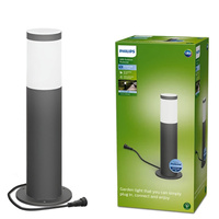 Lampa Ogrodowa Zewnętrzna SŁUPEK 34.9cm LED 6W 660lm 4000K IP44 Low Voltage 12V Philips