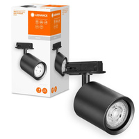 Panel LED Oprawa Podtynkowa Punktowa GU10 Oczko Spot Czarny Tracklight Ledvance