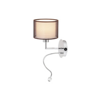 Kinkiet Ścienny Lampa LED E27 60W 85lm 4000K Chrom Klasyczny Anastasia 2629 Rabalux