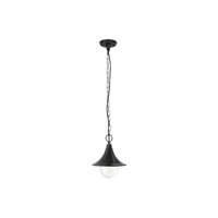 Lampa Wisząca Sufitowa Ogrodowa Zewnętrzna E27 IP44 Czarny Klasyczny Konstanz  Rabalux