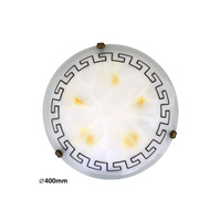 Plafon LED Lampa Sufitowa Oprawa Ścienna Natynkowa 2x E27 Biały Klasyczny Etrusco Rabalux