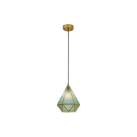 Lampa Wisząca Sufitowa Zwis E14 Złoty Vintage Norah Rabalux