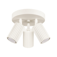 Lampa Sufitowa Plafon Tuba Spot 3x GU10 Beżowa Karbon Deep Space SL.1601 Sollux