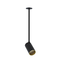 Lampa Sufitowa Oprawa Podtynkowa Reflektor Punktowa SPOT GU10 Czarna Nowoczesna MONO SURFACE LONG M 7681 Nowodvorski