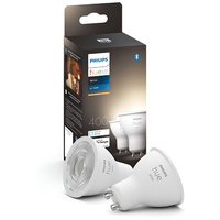 2x Żarówka LED GU10 Reflektor 4.2W = 50W 400lm 2700K Biała Ciepła SMART Inteligentna Bluetooth ZigBee White Philips HUE