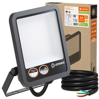 Naświetlacz LED Reflektor Zewnętrzny Lampa 100W 14000lm 3000K IP66 Czarny Floodlight Ledvance