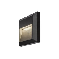 Lampa Ogrodowa Zewnętrzna Kinkiet Elewacyjny LED 4W 180lm 4000K IP65 Antracyt Nowoczesny Trento Rabalux
