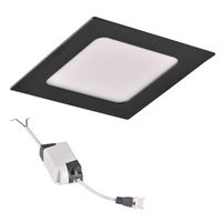 Oprawa Podtynkowa LED 4.8W 550lm 4000K Neutralna 120° Czarna RIGEL Sanico Goldlux