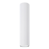 Lampa Sufitowa Oprawa Natynkowa Tuba Spot 1x GU10 Biała Karbon Deep Space SL.1532 Sollux