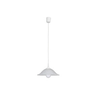 Lampa Wisząca Sufitowa Zwis E27 Biały Klasyczny Alabastro Rabalux