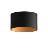 Lampa Ogrodowa Zewnętrzna Kinkiet Elewacyjny Oprawa Natynkowa LED 10W 750lm 3000K Ciepła Czarna Wodoodporna IP54 Nowoczesna ELLIPSES 8181 Nowodvorski