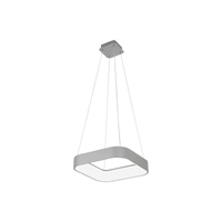 Lampa Wisząca Sufitowa LED 28W 1800lm 3000-6000K CCT Pilot Ściemnialna Timer Szary Minimalistyczny Adeline Rabalux