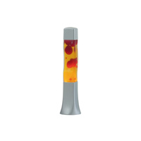 Lampa Stołowa Biurkowa Nocna E14 Czerwony Lava Klasyczny Marshal 4109 Rabalux
