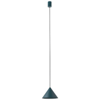 Lampa Sufitowa ZENITH S 7998 Nowodvorski Zielona GU10 Wisząca ?20,5 cm Loftowa